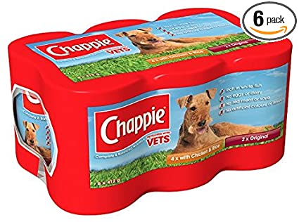 Wishlist - Chappie Dog Food Tins Favourites x 6