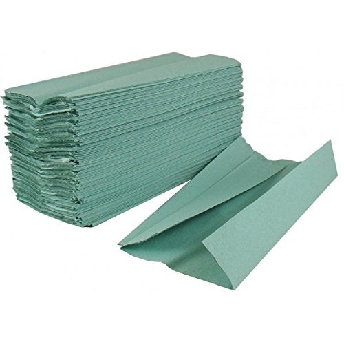 Wishlist - Green 1-Ply C-Fold Hand Towel